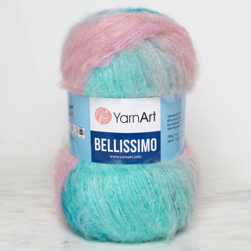 Yarnart Bellissimo Yarn, Variegated – 1414