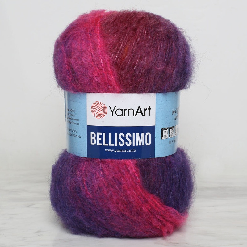 Yarnart Bellissimo Yarn, Variegated – 1415