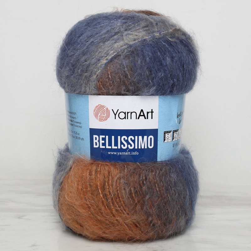 Yarnart Bellissimo Yarn, Variegated – 1417