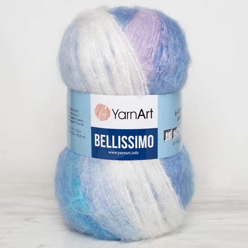 Yarnart Bellissimo Yarn, Variegated – 1419