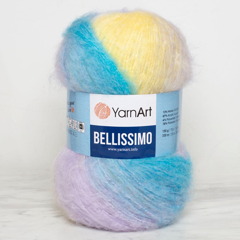 Yarnart Bellissimo Yarn, Variegated – 1422