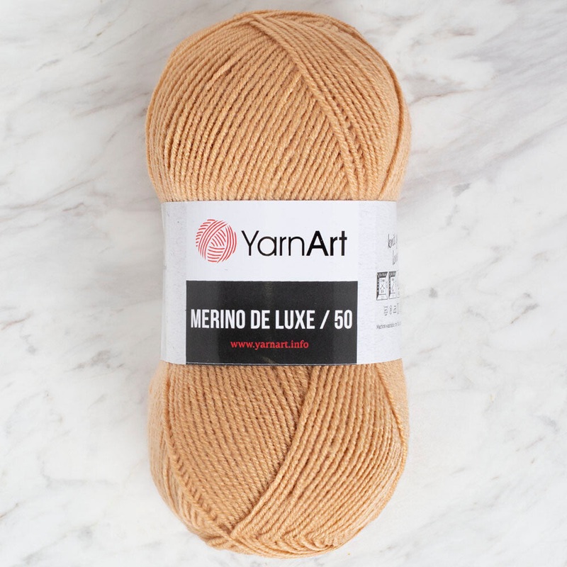 Yarnart Merino de Luxe / 50 Yarn, Beige – 511