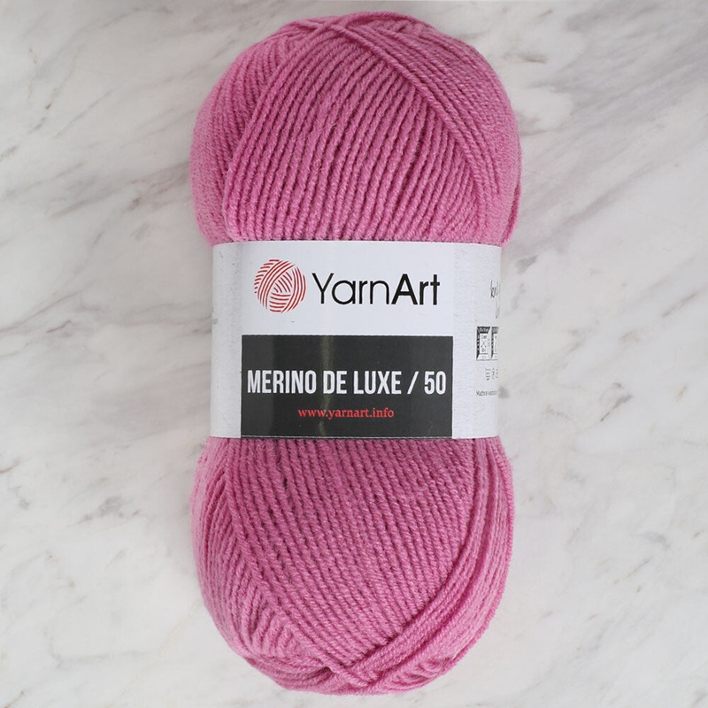 Yarnart Merino de Luxe / 50 Yarn, Dusty Pink – 560