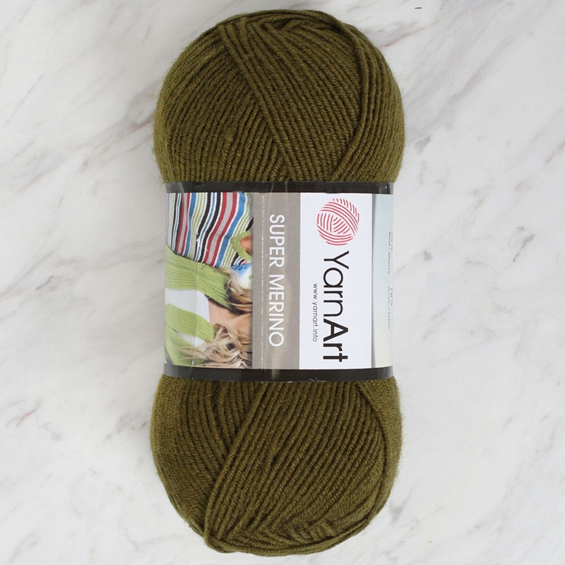 Yarnart Super Merino Yarn, Navy Green – 263
