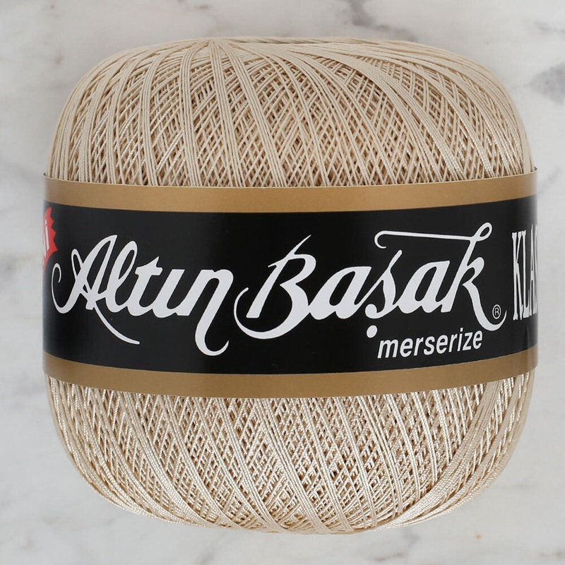 Altnbaak 100Gr Classic Lace Thread Ball  50 No Beige – 301