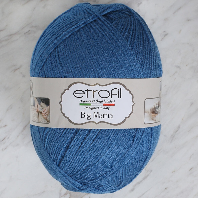 Etrofil Big Mama Yarn, Blue – 616