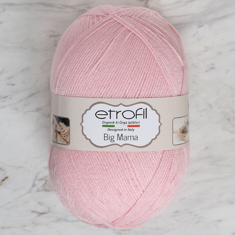 Etrofil Big Mama Yarn, Light Pink – 716