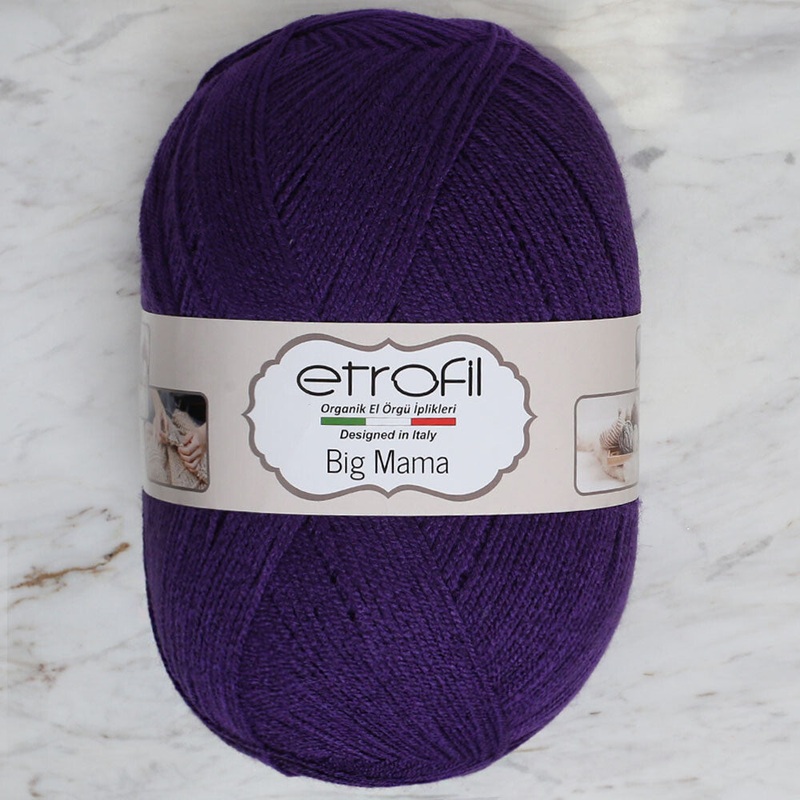 Etrofil Big Mama Yarn, Purple – 885