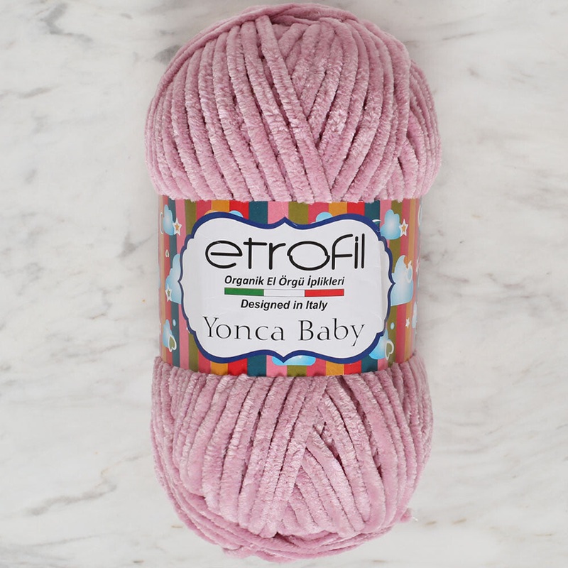 Etrofil Yonca Chenille Yarn, Lilac – 70650