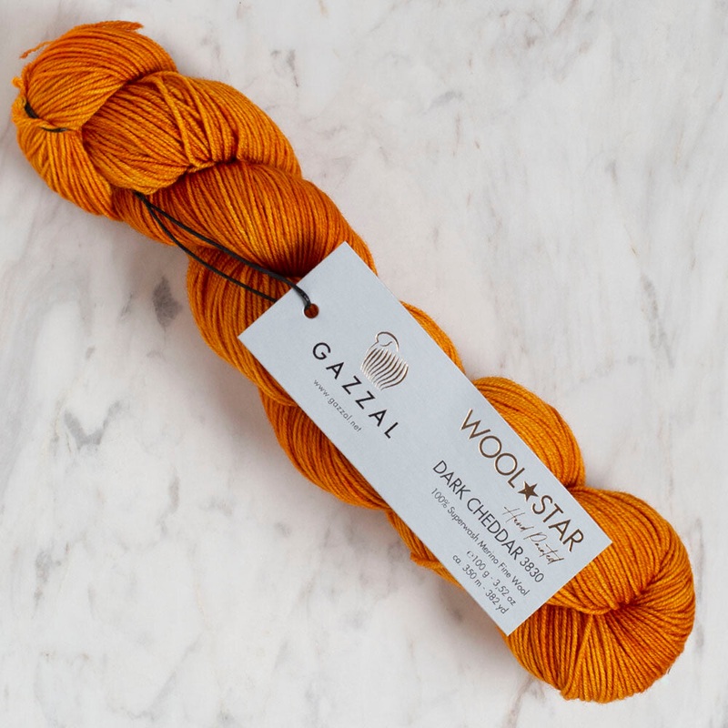 Gazzal Wool Star Yarn, Cinnamon – 3830
