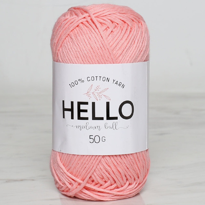 Hello Knitting Yarn, Baby Pink – 109