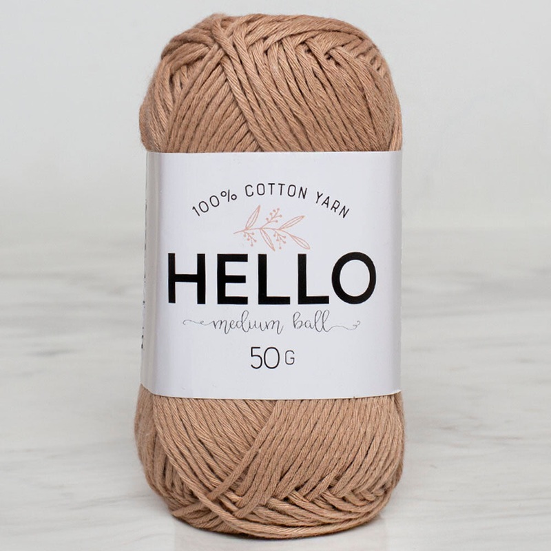 Hello Knitting Yarn, Beige – 125