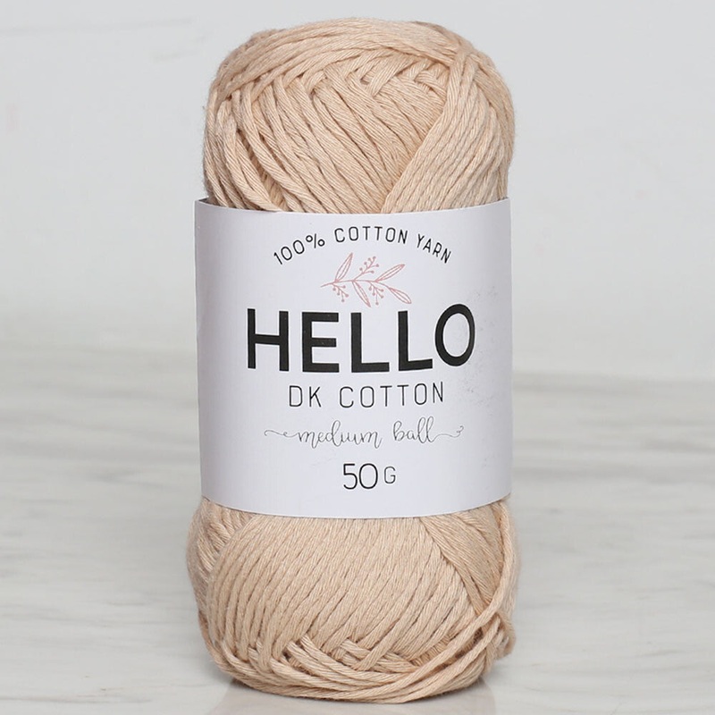 Hello Knitting Yarn, Beige – 158