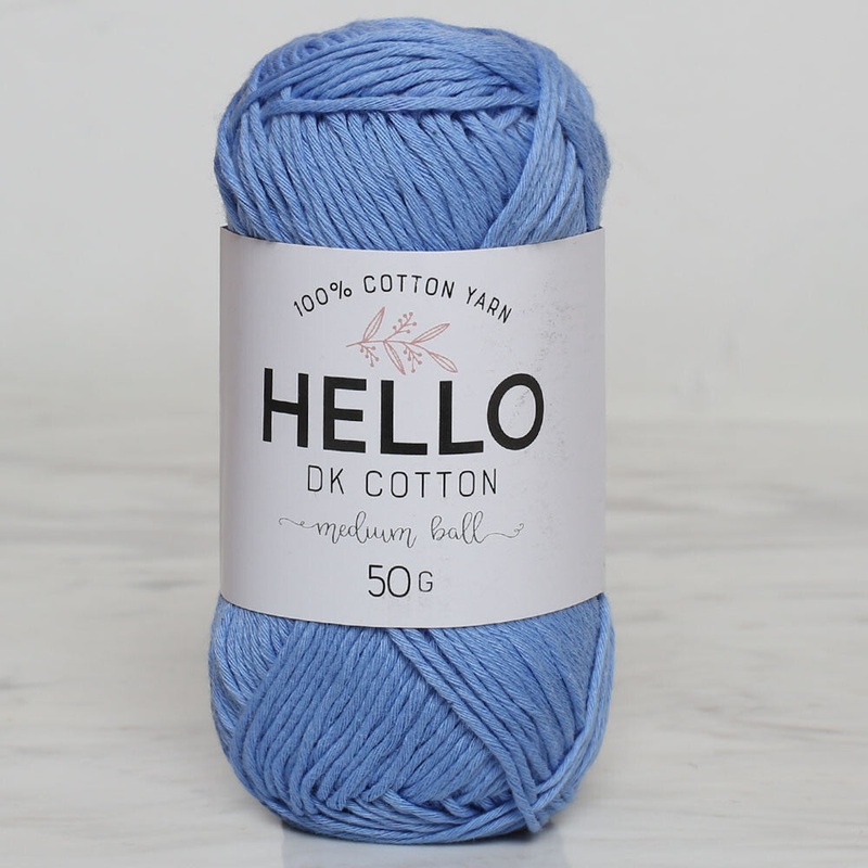 Hello Knitting Yarn, Blue – 148