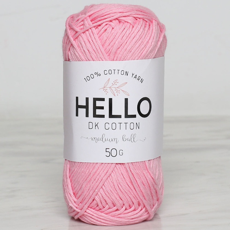Hello Knitting Yarn, Candy Pink – 102