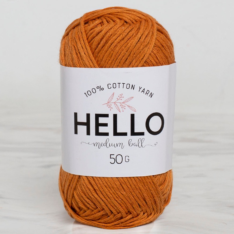 Hello Knitting Yarn, Cinnamon – 166