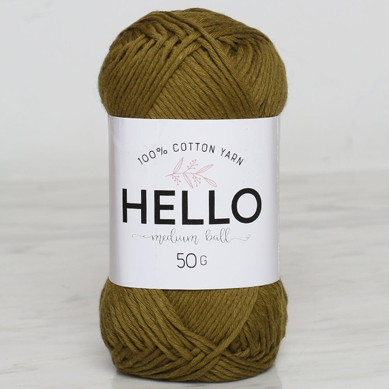Hello Knitting Yarn, Dark Green – 170