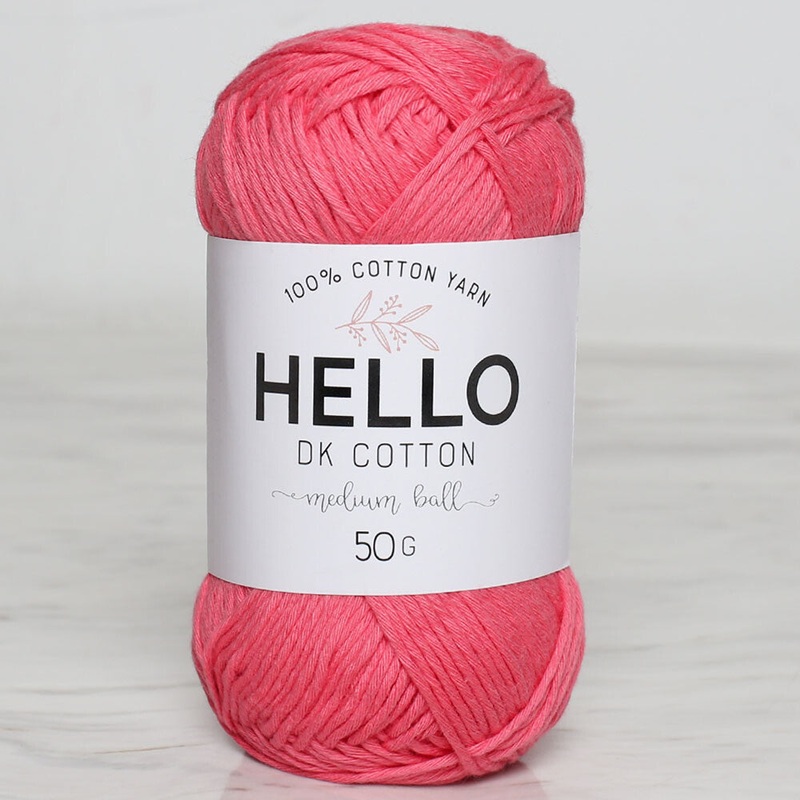 Hello Knitting Yarn, Dark Pink – 111