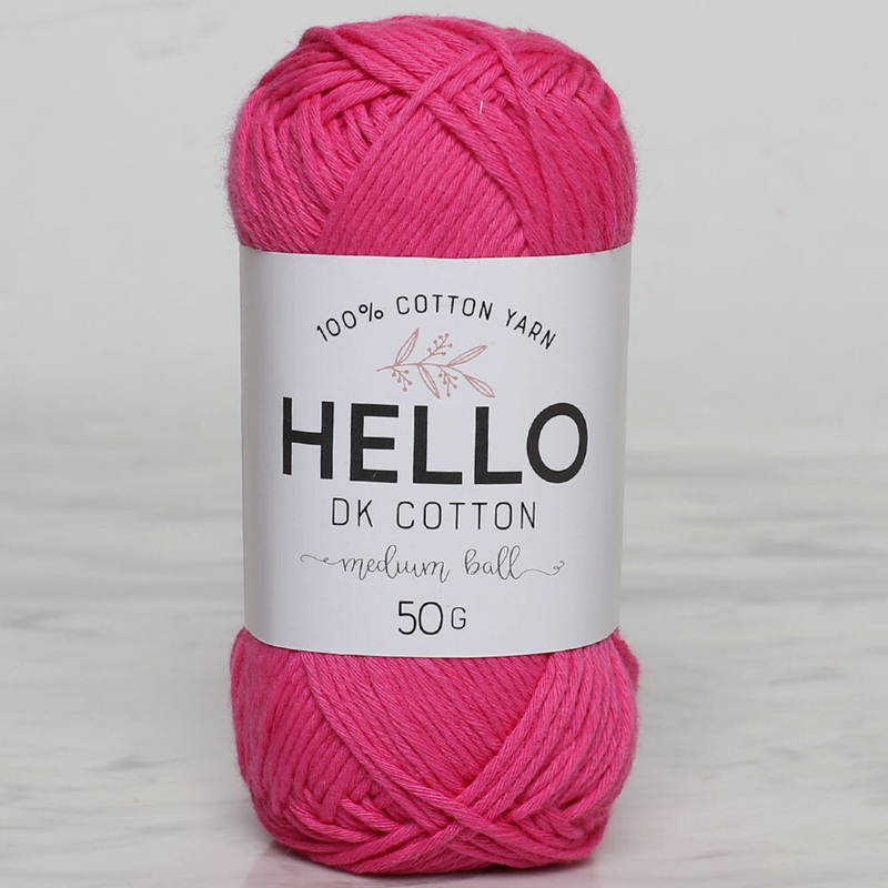 Hello Knitting Yarn, Fuchsia – 104