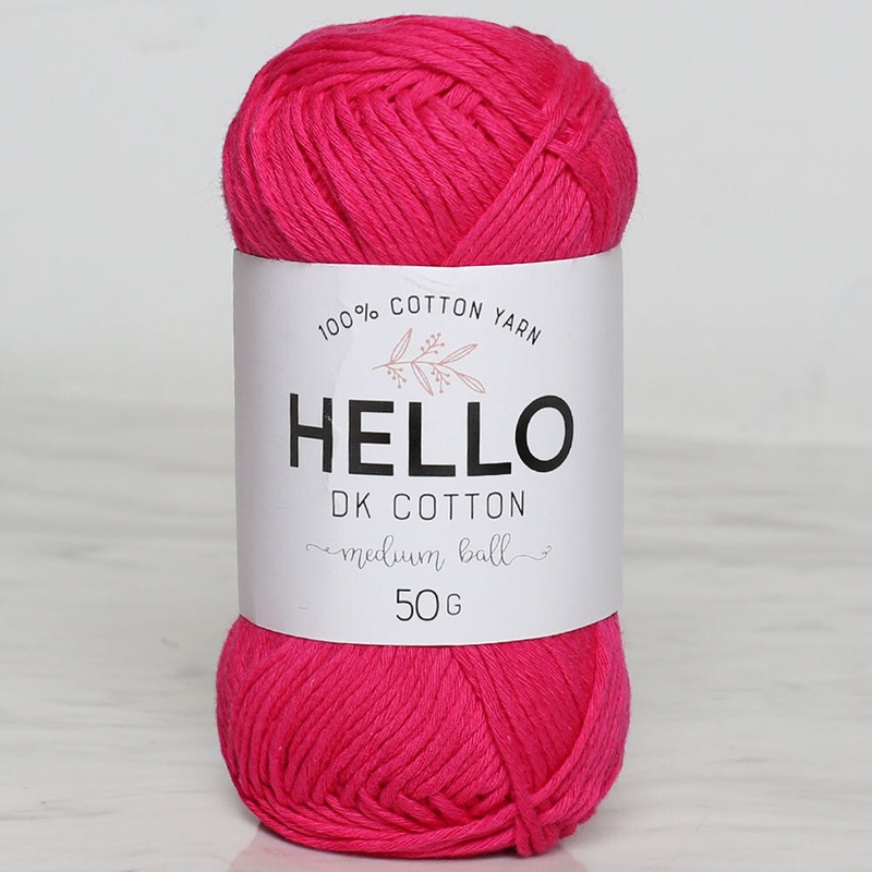 Hello Knitting Yarn, Fuchsia – 105