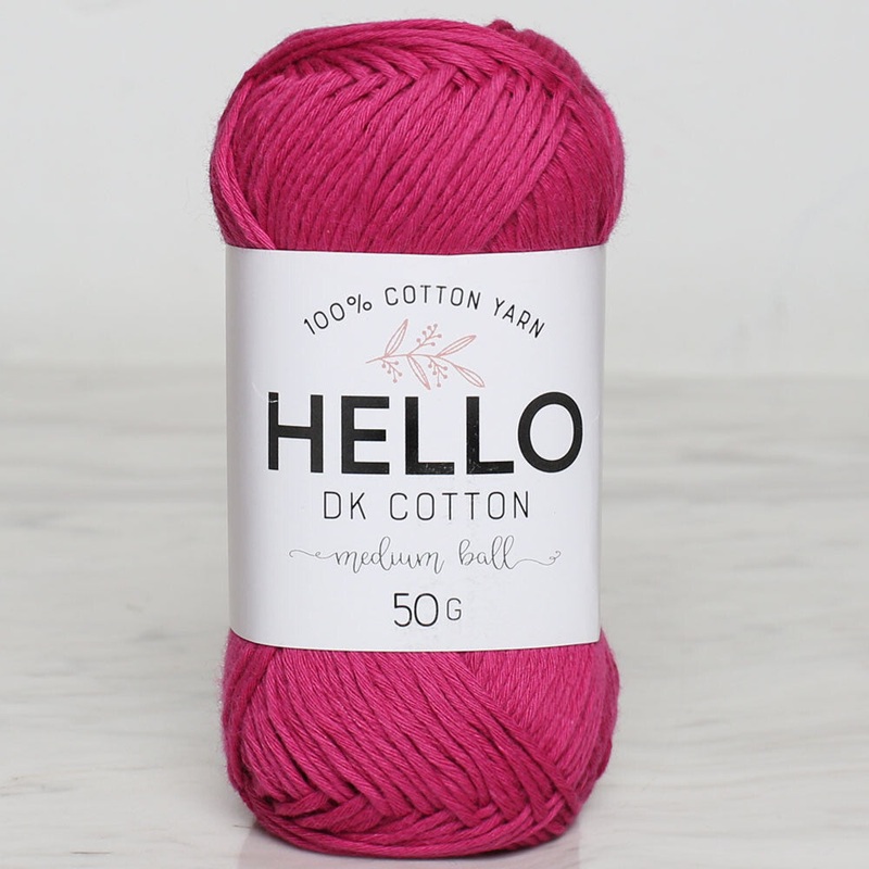 Hello Knitting Yarn, Fuchsia – 106