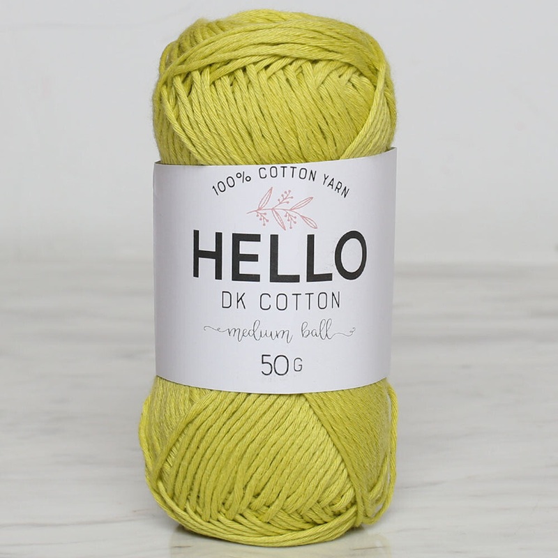 Hello Knitting Yarn, Green – 130