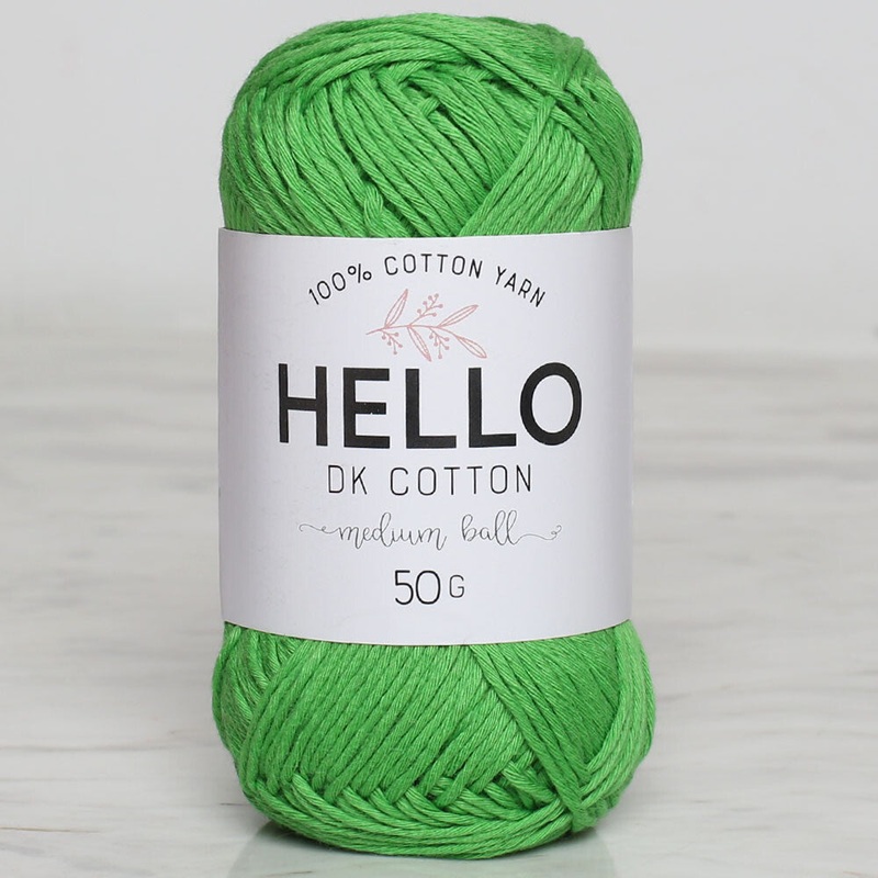 Hello Knitting Yarn, Green – 133