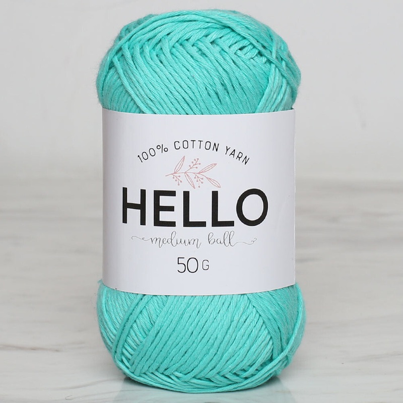 Hello Knitting Yarn, Green – 134