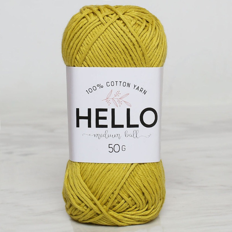 Hello Knitting Yarn, Green – 169