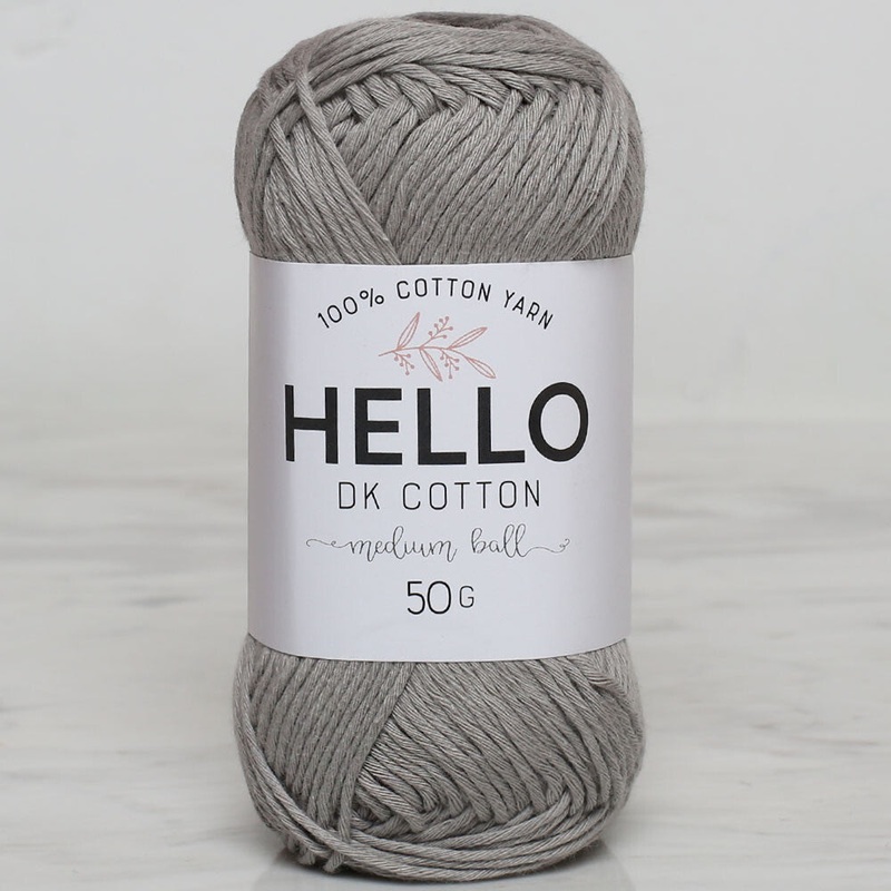 Hello Knitting Yarn, Grey – 159