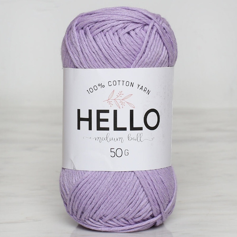 Hello Knitting Yarn, Lilac – 139