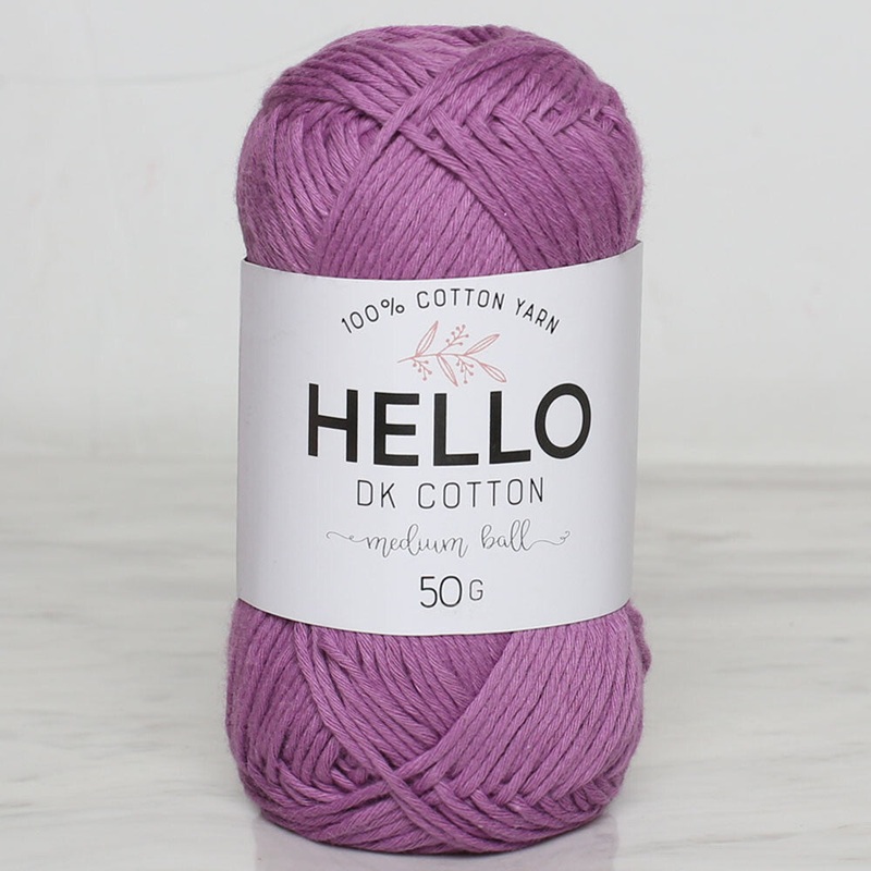 Hello Knitting Yarn, Purple – 142