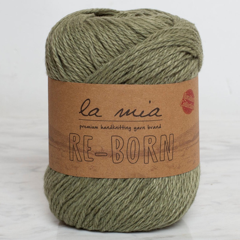 La Mia Re-Born Yarn, Green – L173