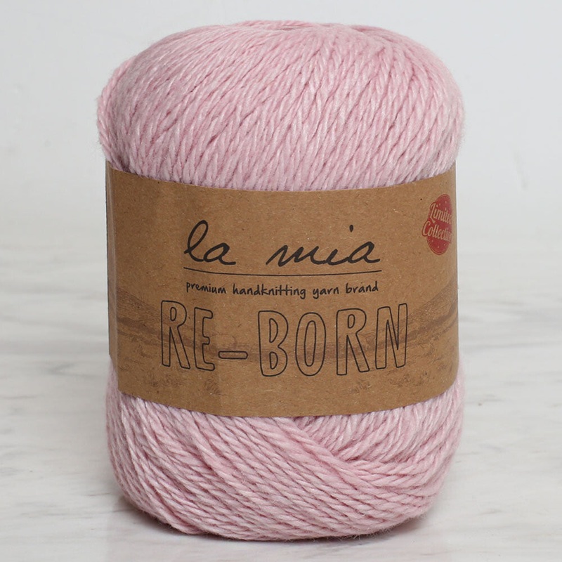 La Mia Re-Born Yarn, Light Pink – L101