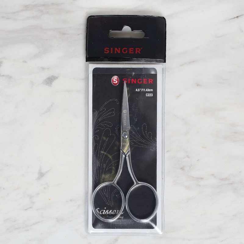 Singer Curved Tip Embroidery Scissors – C223