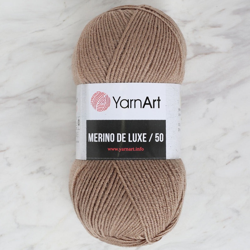 Yarnart Merino de Luxe / 50 Yarn, Beige – 218