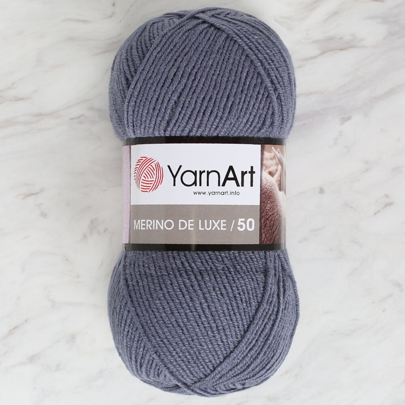 Yarnart Merino de Luxe / 50 Yarn, Blue – 3088