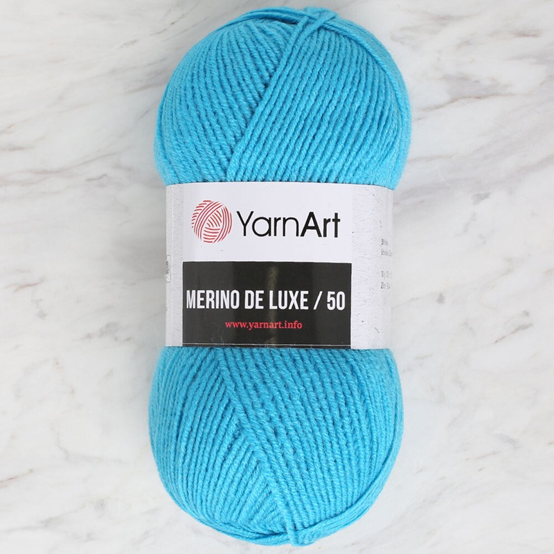 Yarnart Merino de Luxe / 50 Yarn, Turquose – 235