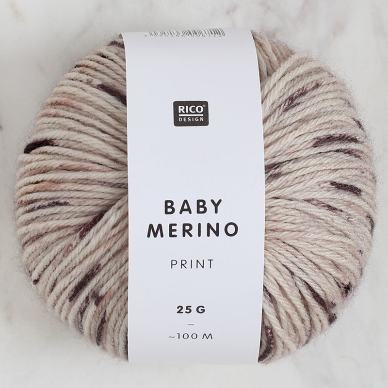 Baby Merino Print 25 gr Baby Yarn, Variegated – 009