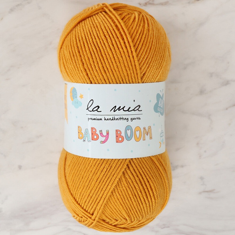 La Mia Baby Boom Yarn, Mustard – 257