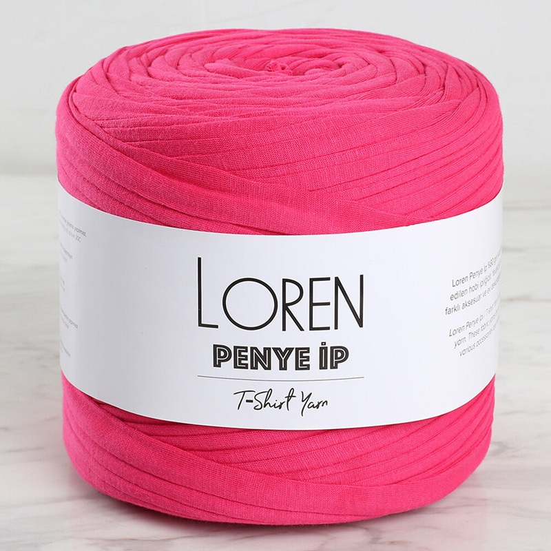 Loren T-Shirt Yarn, Fuchsia – 148