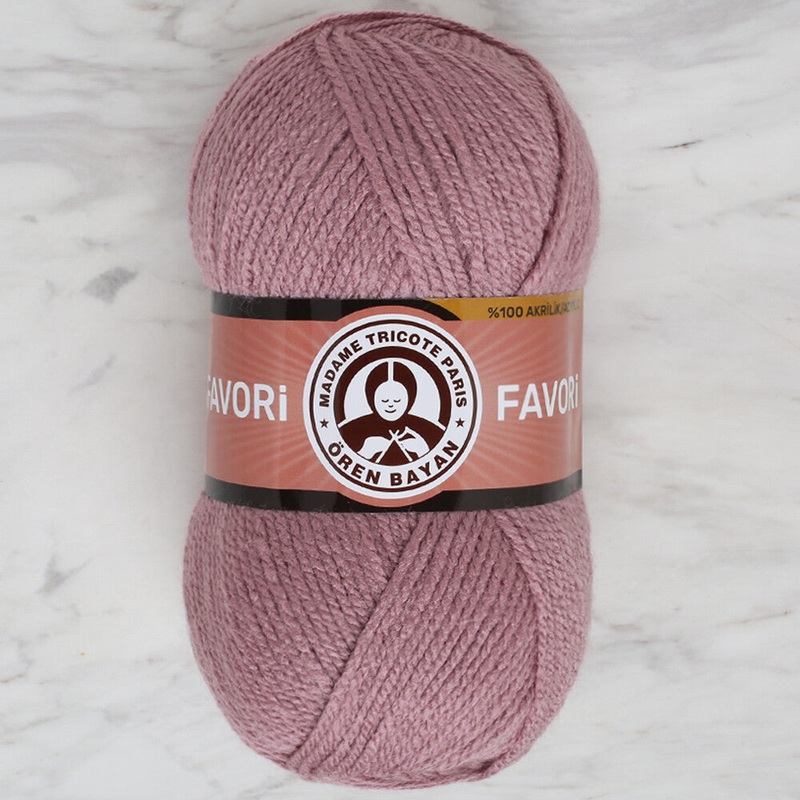 Madame Tricote Paris Favori Knitting Yarn, Dusty Pink – 127