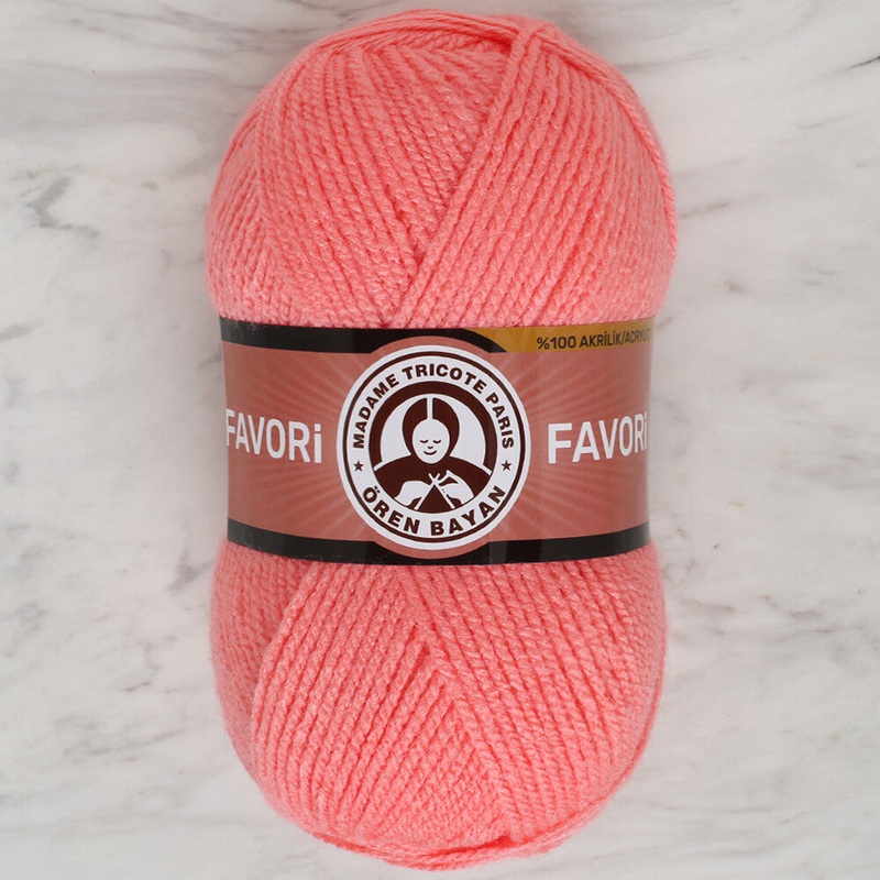 Madame Tricote Paris Favori Knitting Yarn, Pink – 036