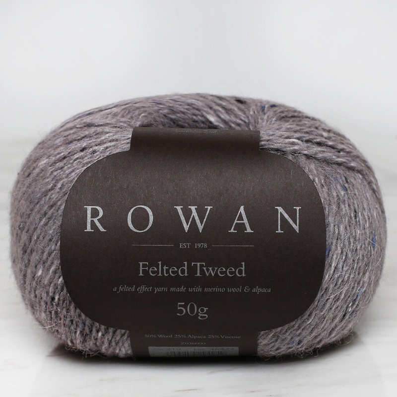 Rowan Felted Tweed 50gr Yarn, Aluminium – 210