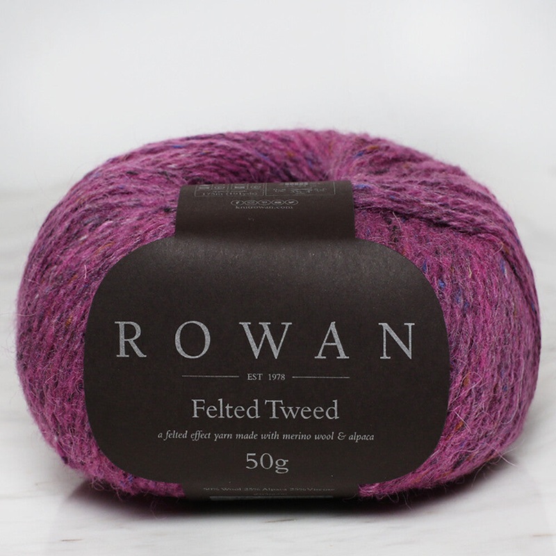Rowan Felted Tweed 50gr Yarn, Peony – 183