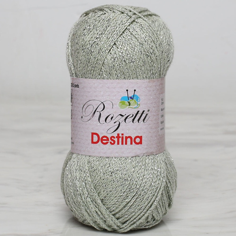 Rozetti Destina 50 gr Yarn, Grey – 45013