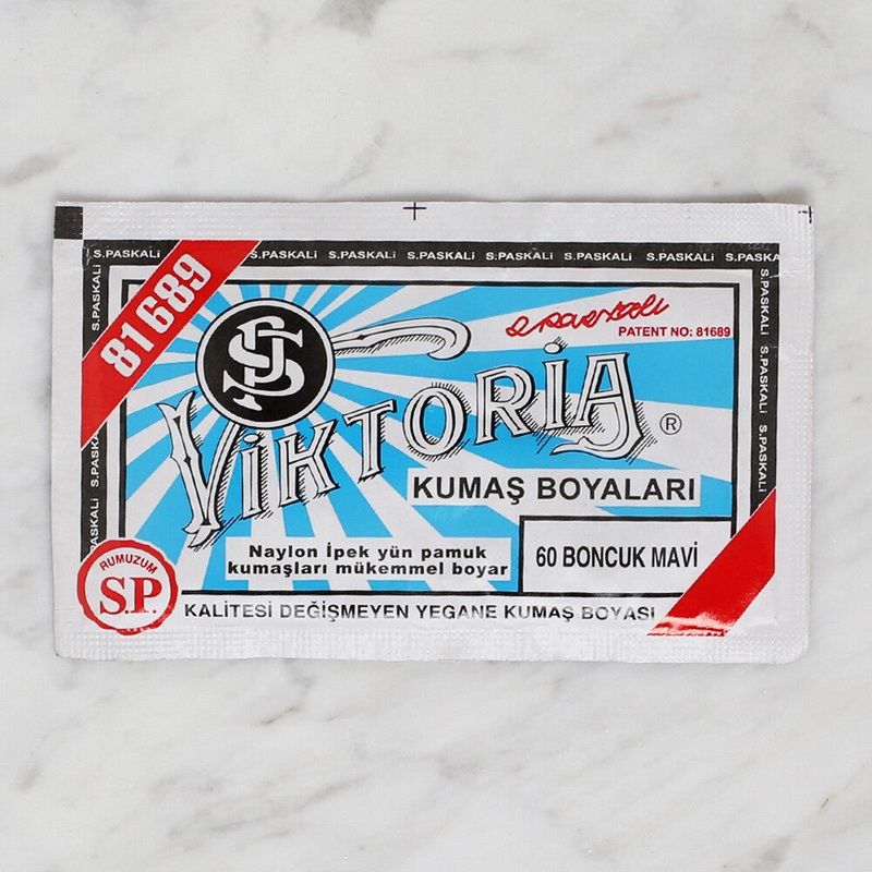 Viktoria Fabric Dye, Bead Blue – 60