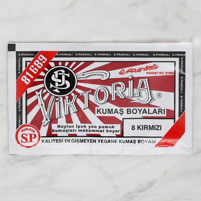 Viktoria Fabric Dye, Red – 8