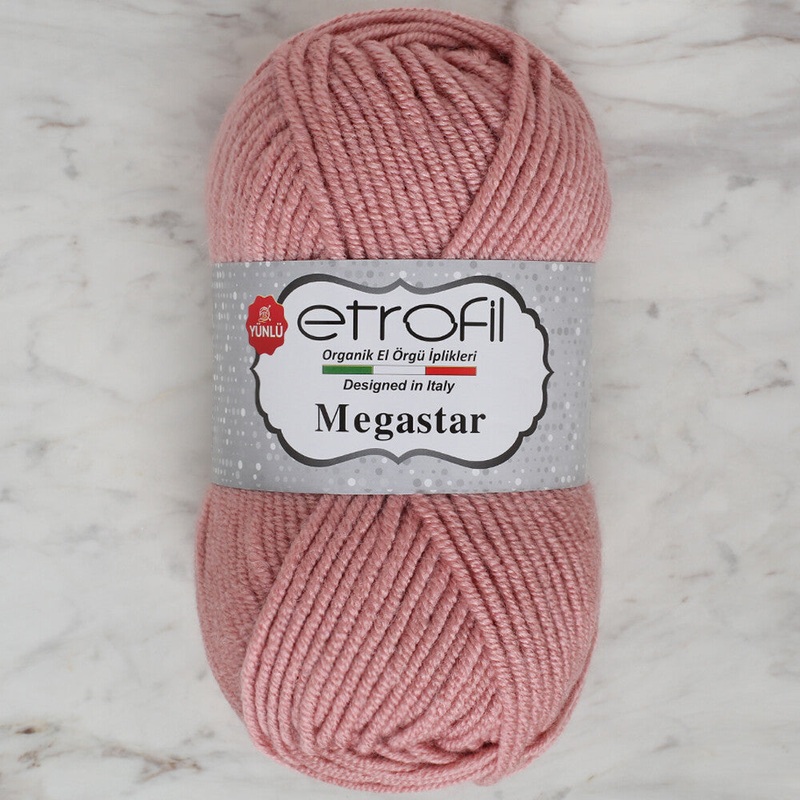 Etrofil Megastar Yarn, Dusty Pink – 73142