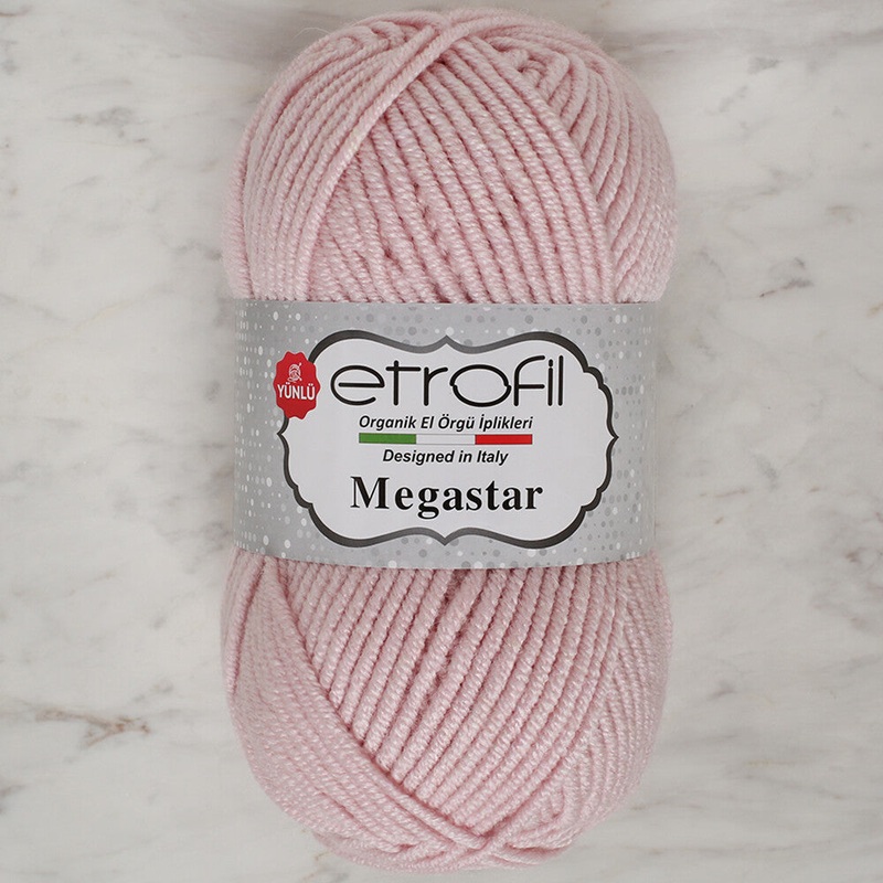 Etrofil Megastar Yarn, Light Pink – 70699